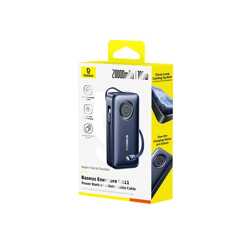 Baseus EnerCore PB 20KmAh 100W Retr.Cab.