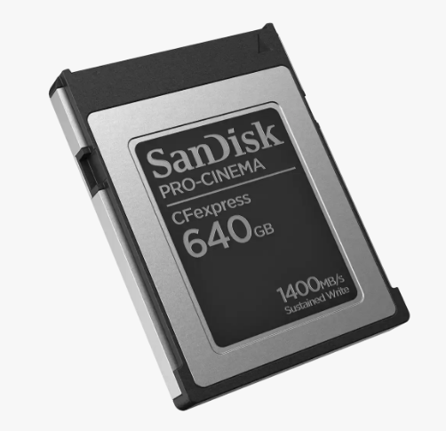 Sandisk PRO-CINEMA Cfexpress Typ-B 640GB
