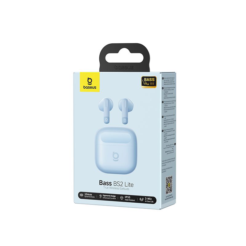 Baseus Bass BS2 Lite TWS Earbuds Blue