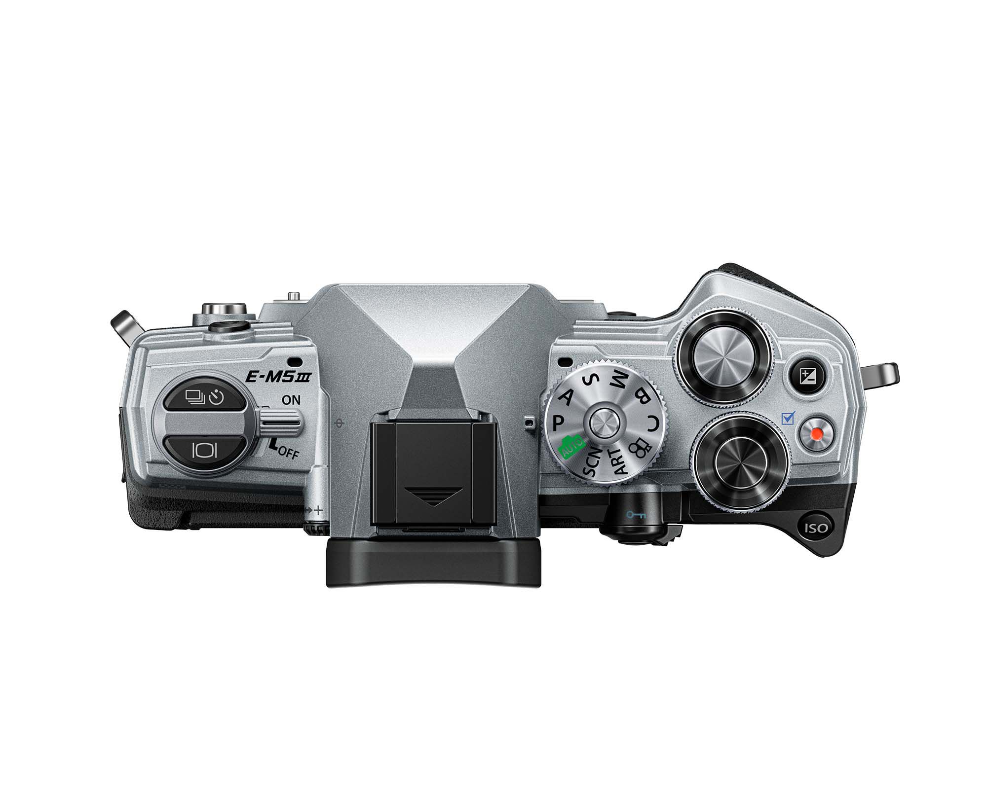 Olympus E-M5 Mark III 12-200 slv/ blk