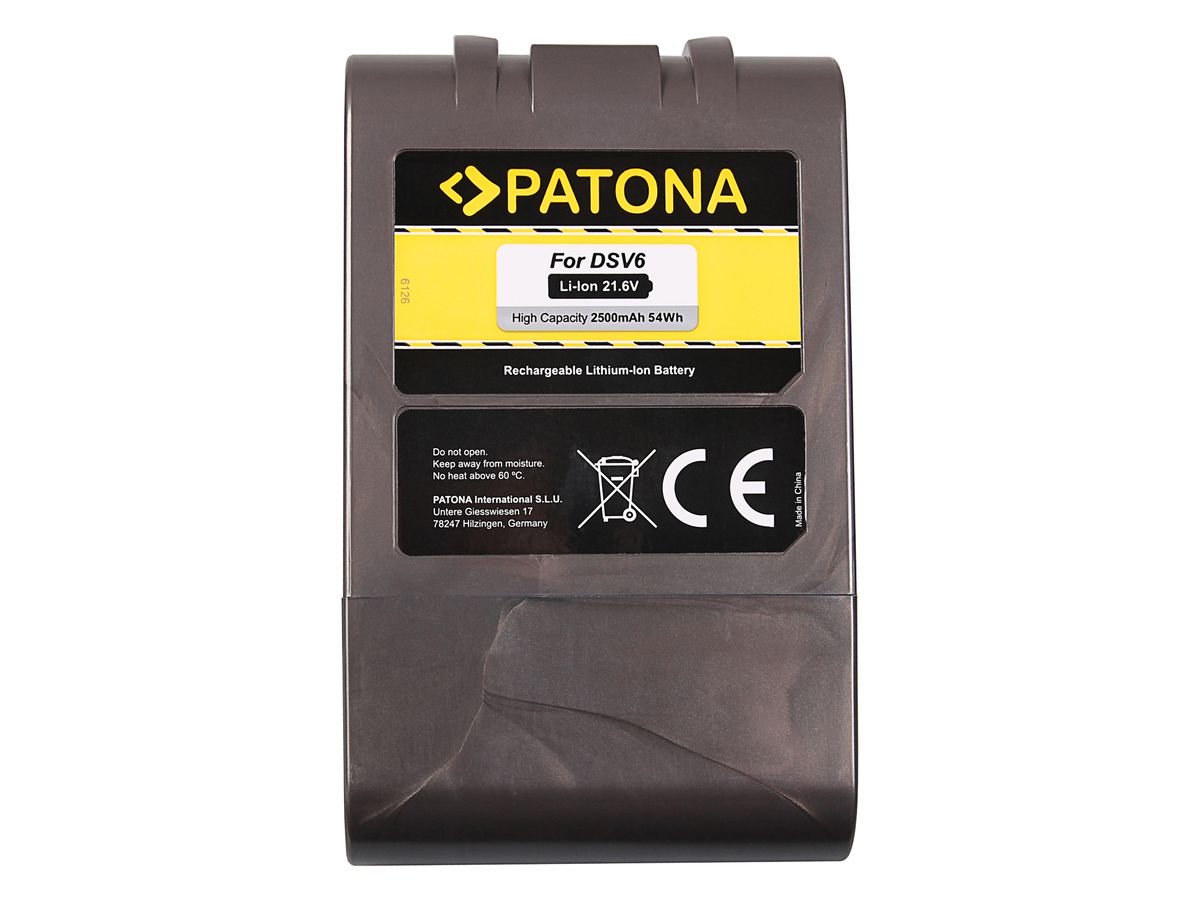 Patona Batterie Dyson V6 2500mAh