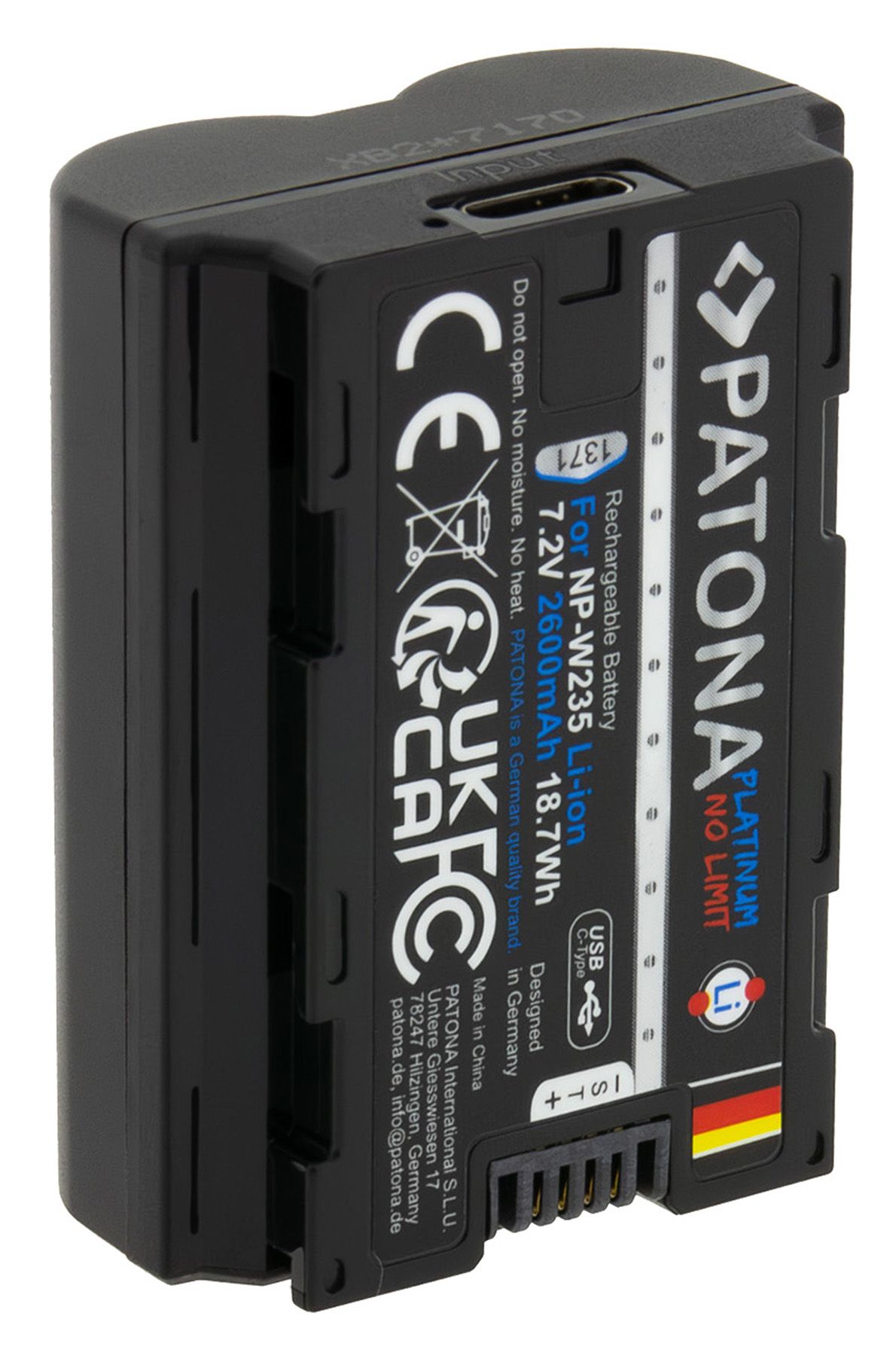 Patona Protect Batterie Fuji NP-W235