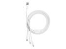 Baseus USB 3-in-1 Cable 1.5m White