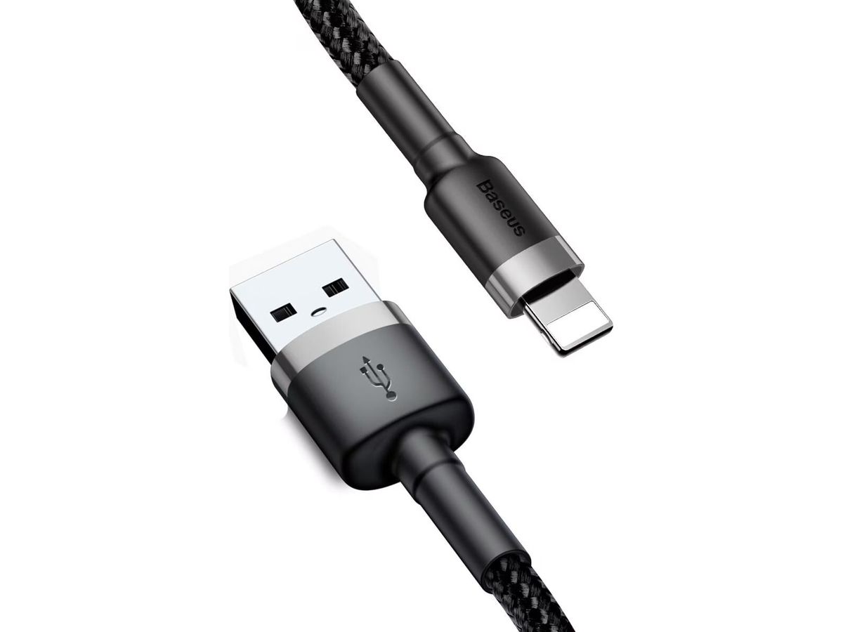 Baseus USB-A to Lightning Cable 2m Black