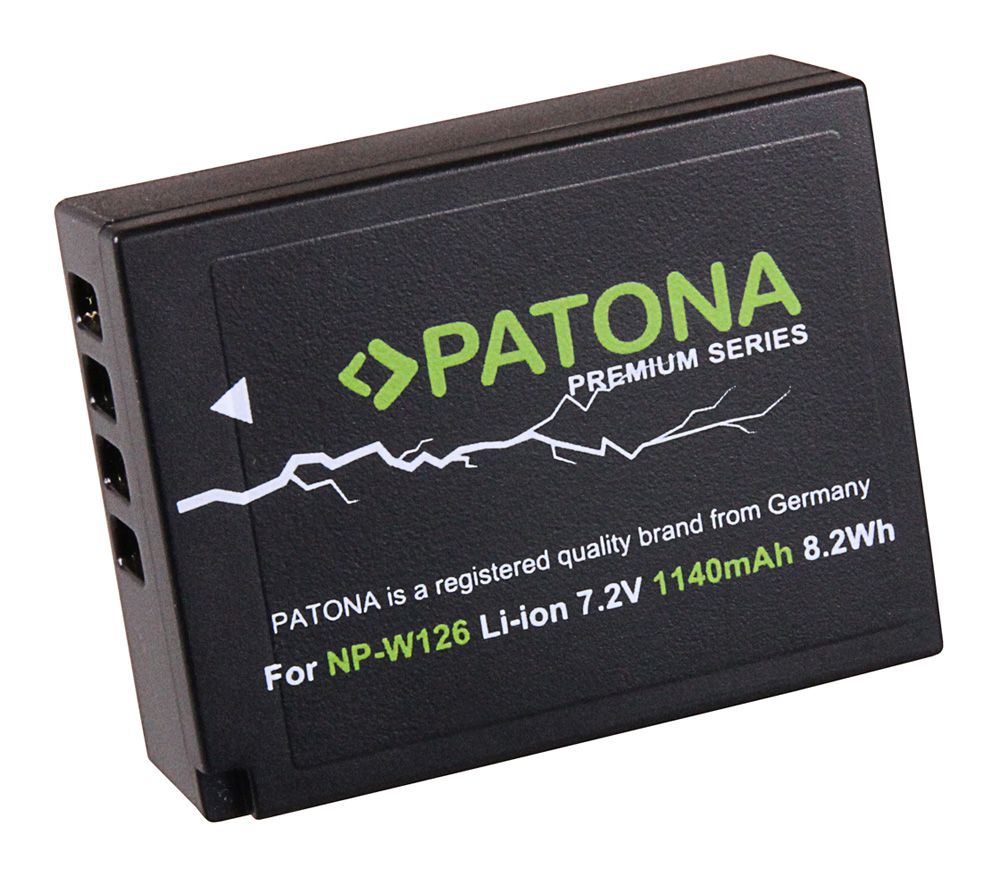 Patona Premium Batterie Fuji NP-W126