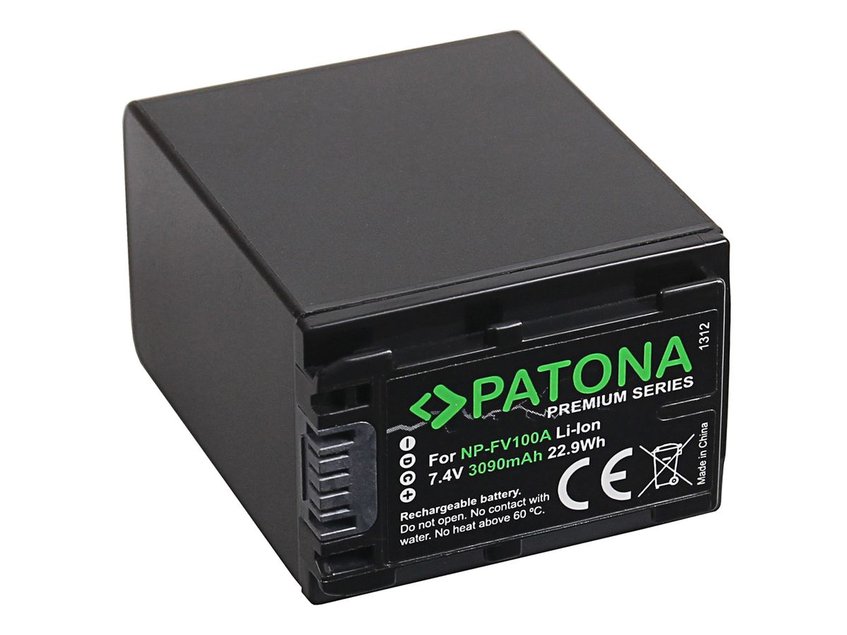 Patona Premium Batterie Sony NP-FV100