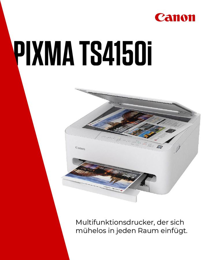 Canon PIXMA TS4150i White