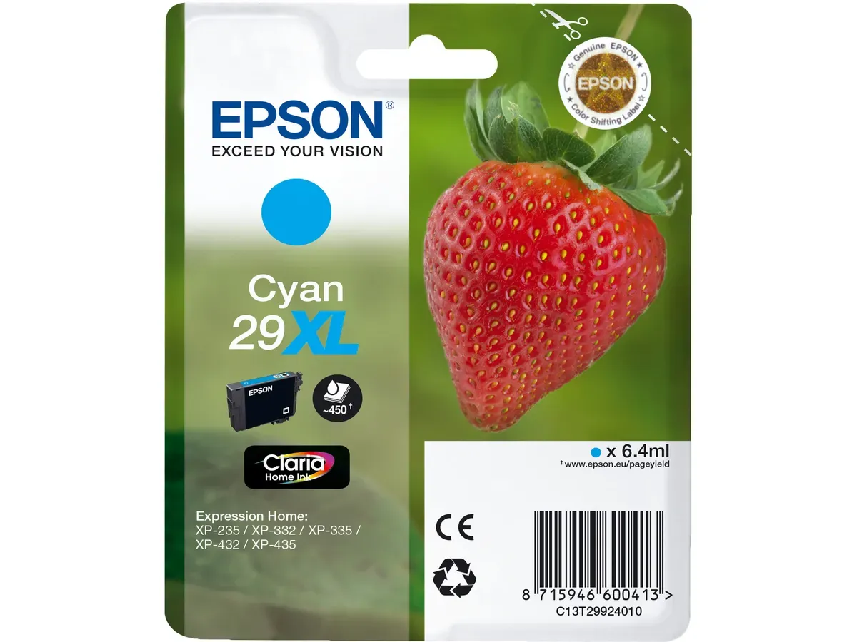 Epson T2992 XL Ink cyan