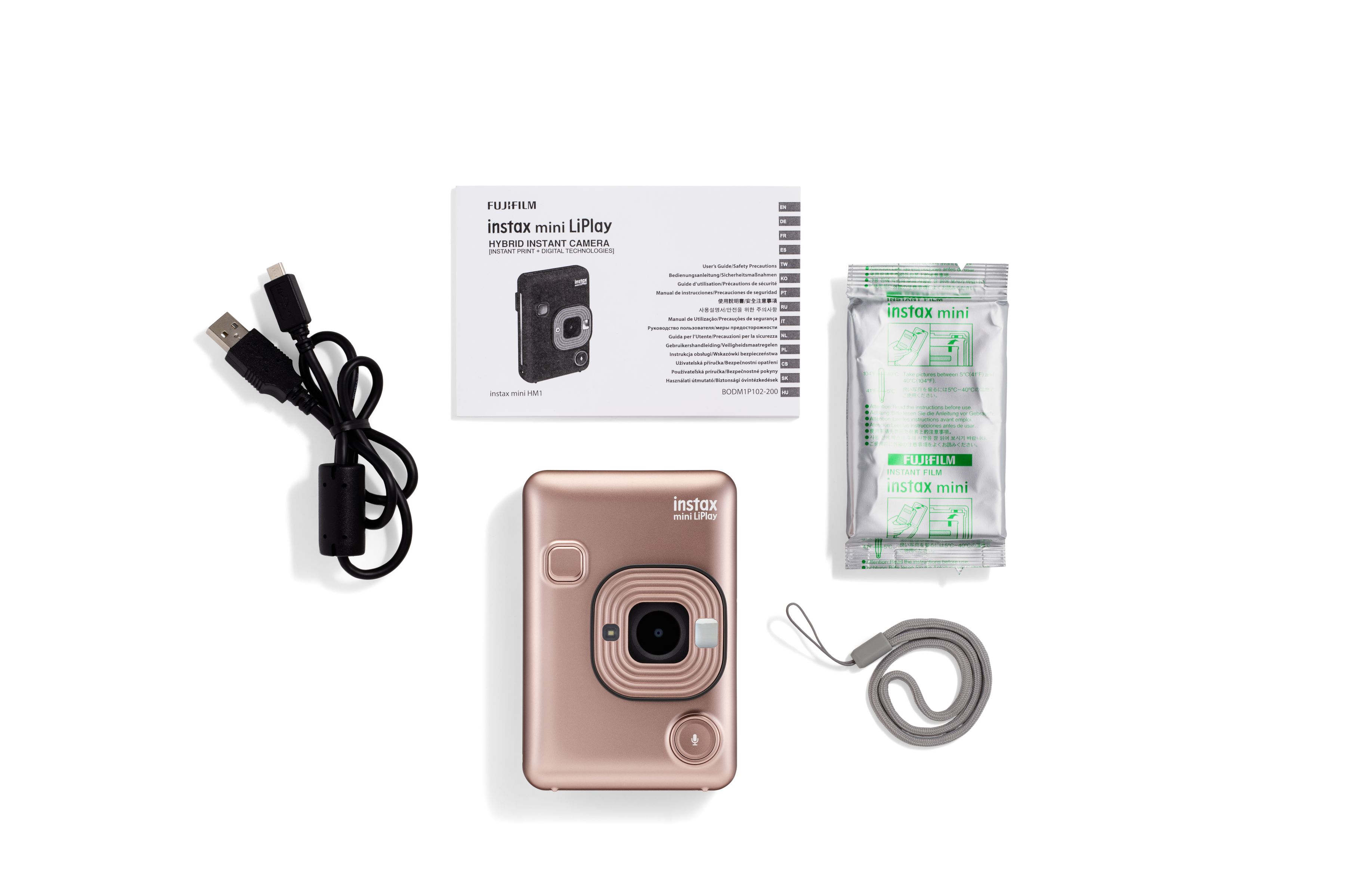 Fujifilm Instax Mini LiPlay Blush Gold