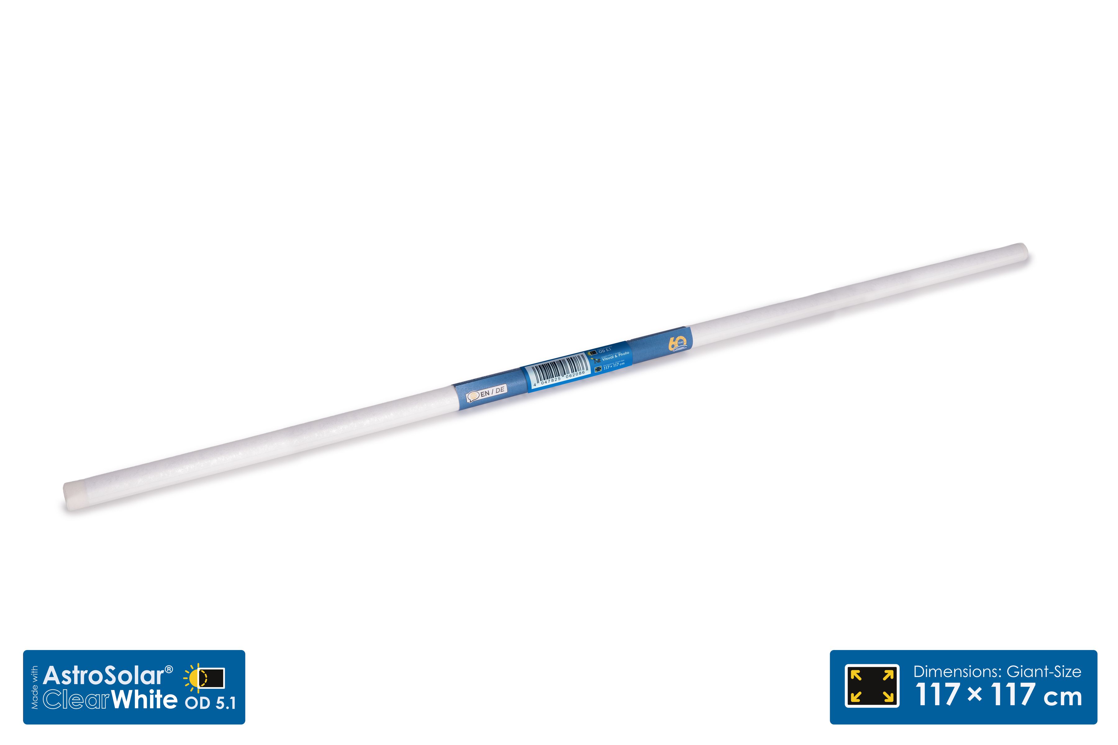 Baader AS ClearWhite Folie OD5.1 117x117