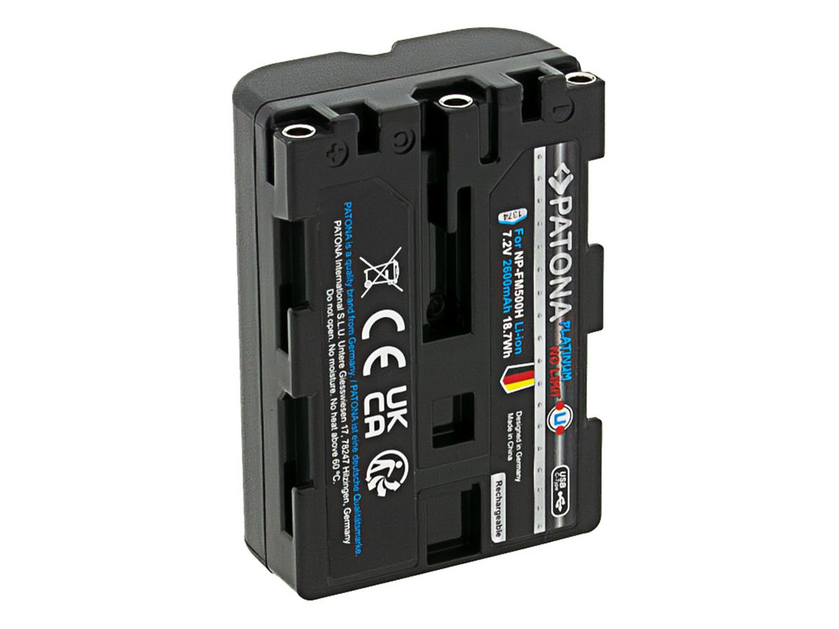 Patona Batterie Sony NP-FM500H