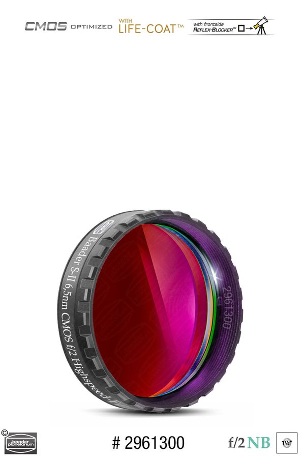 Baader Schmalband SII 6.5nm 1.25" f/2