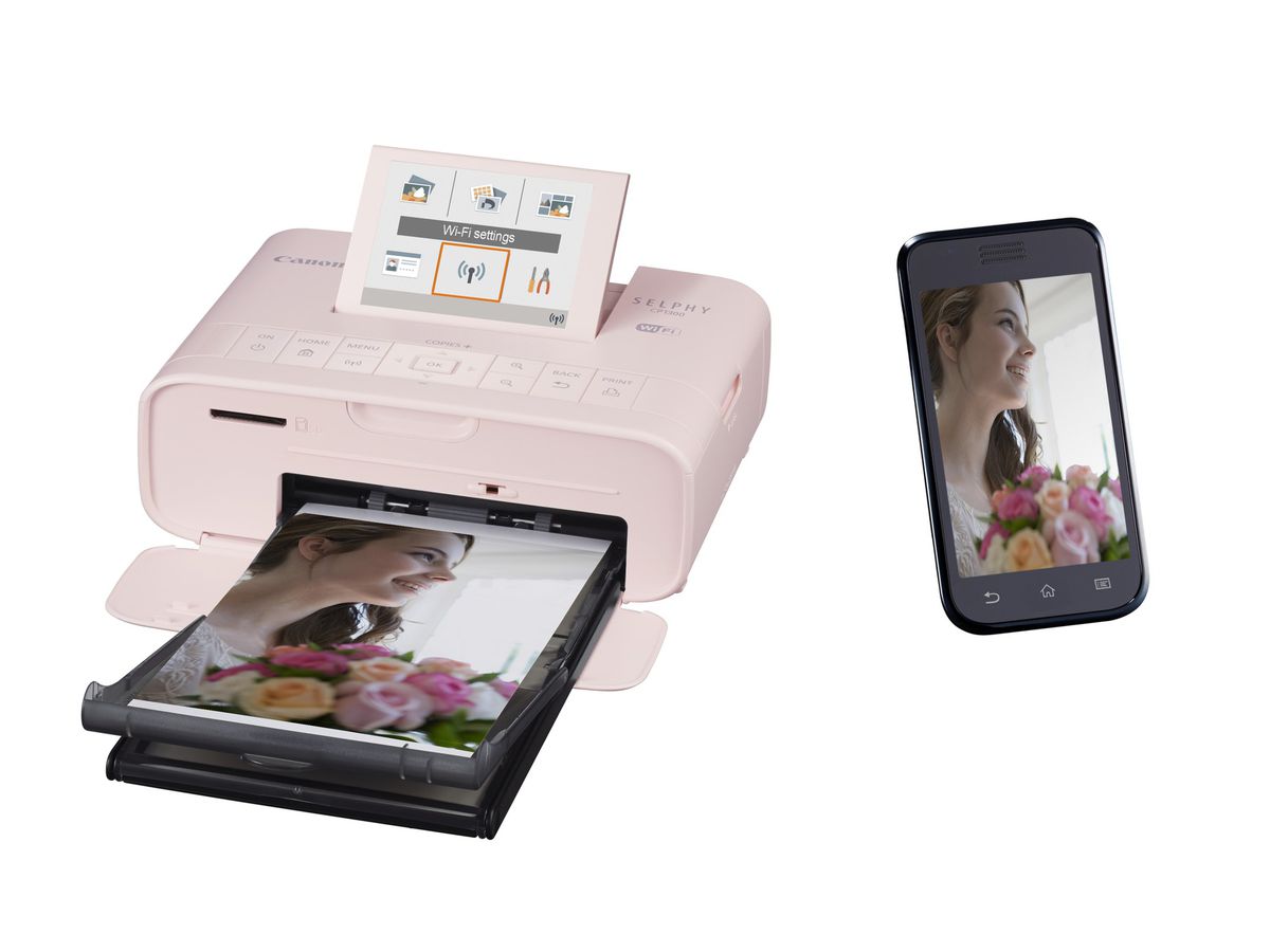 Canon Selphy CP1300 pink