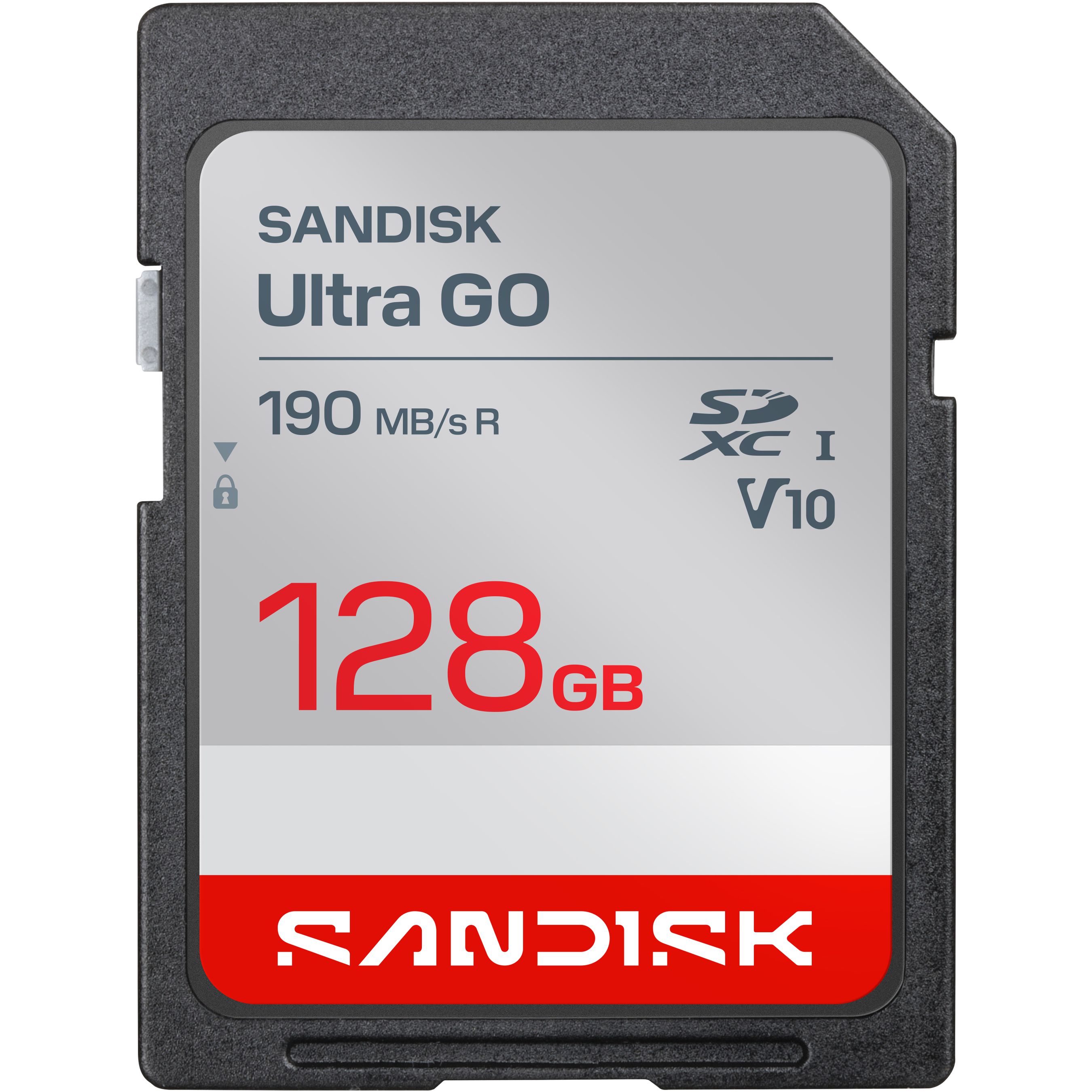 SANDISK Ultra GO SDXC190MB/s UHS-I 128GB