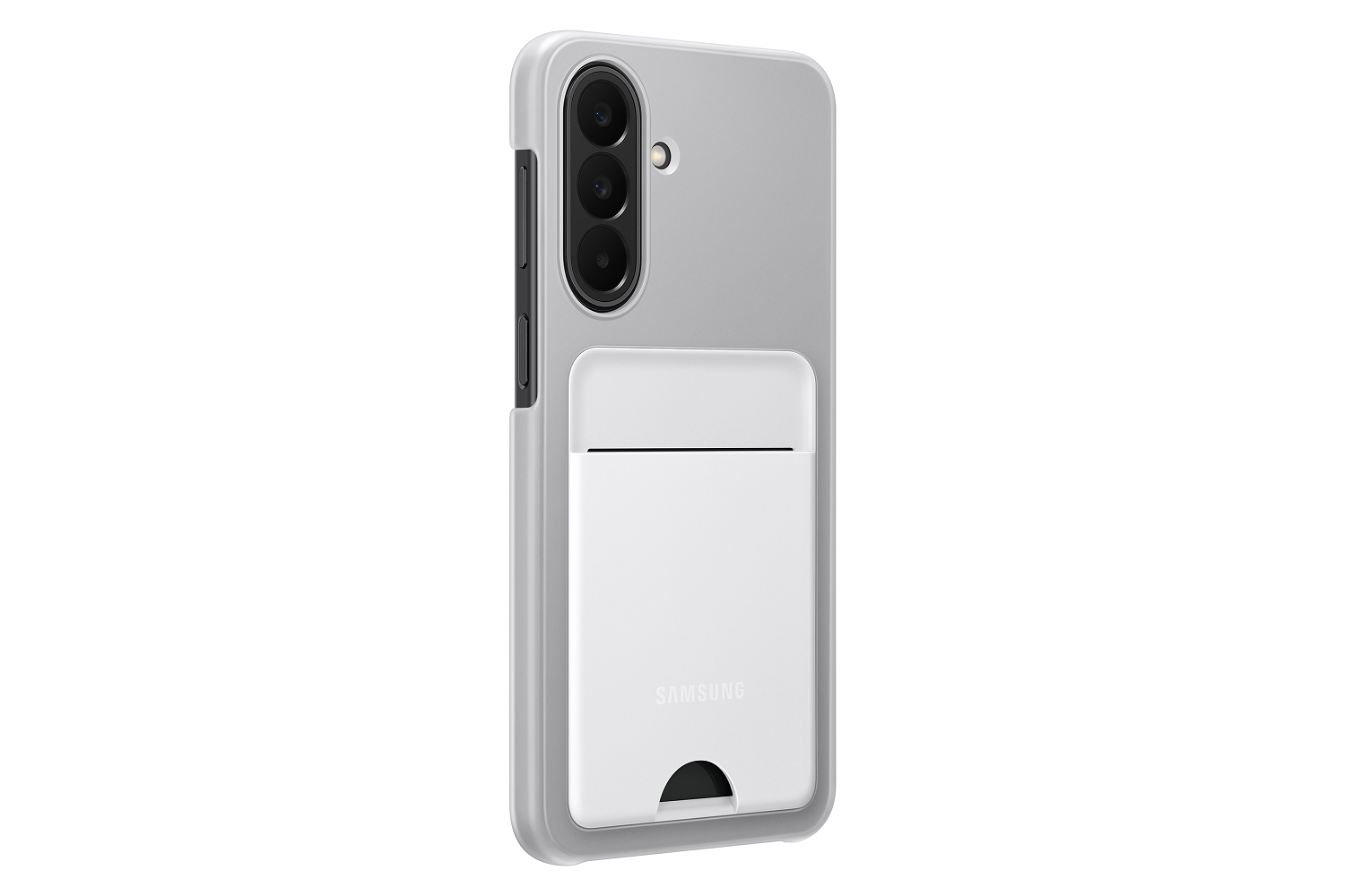 Samsung A27 Card Slot Case Light Gray