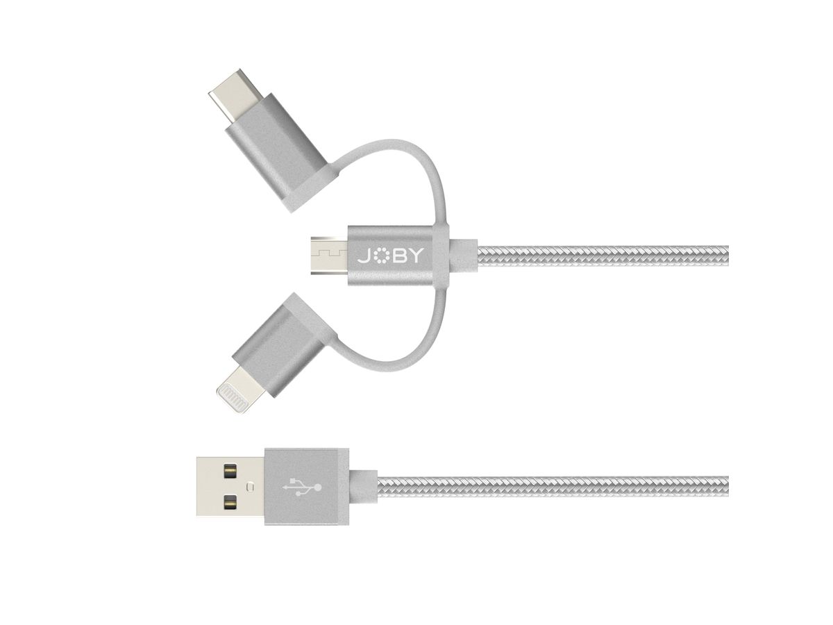 Joby Charge Sync Cable 3-in-1, 1.2M GR