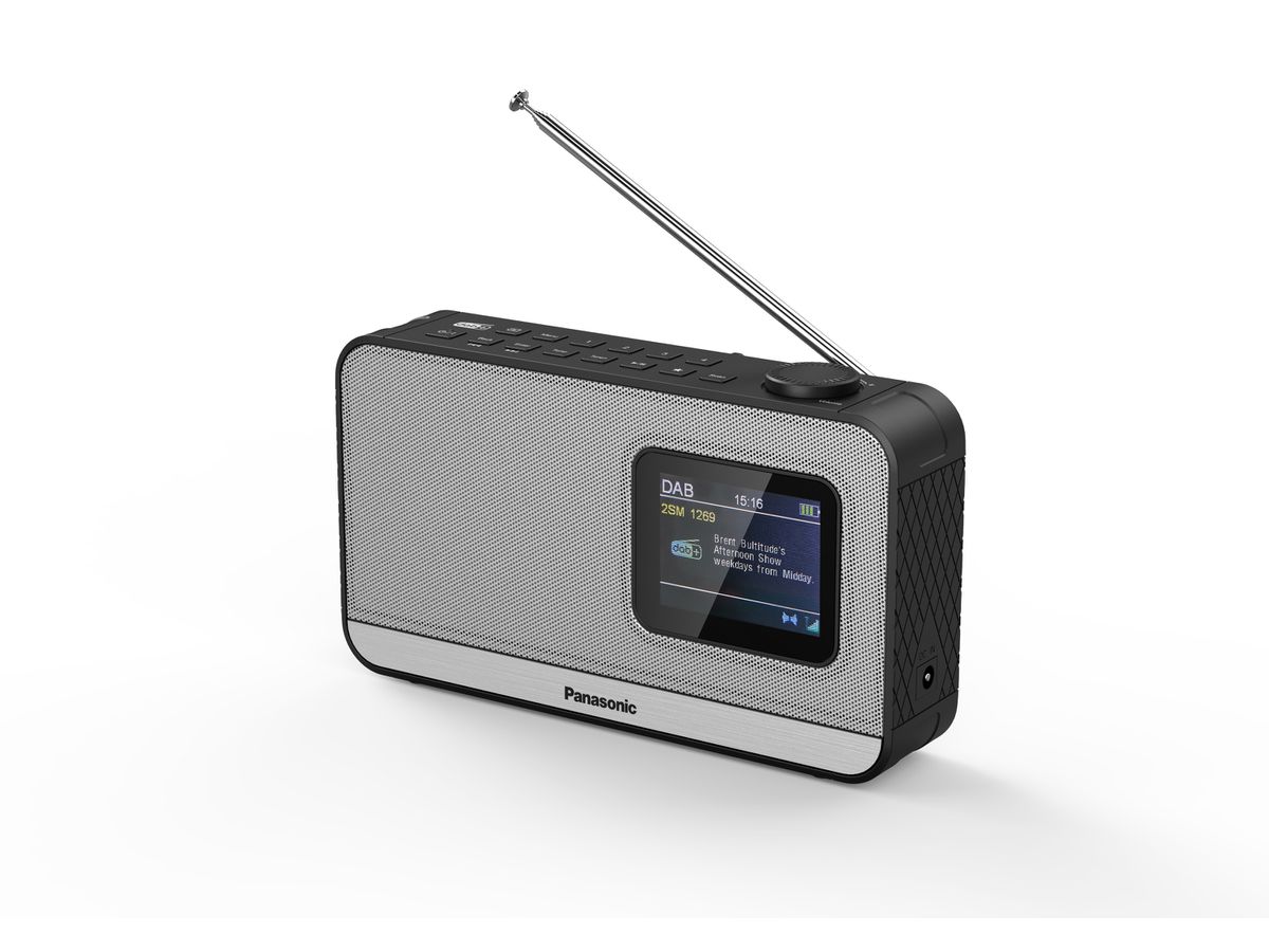 Panasonic DAB+ Radio portable D15 Black