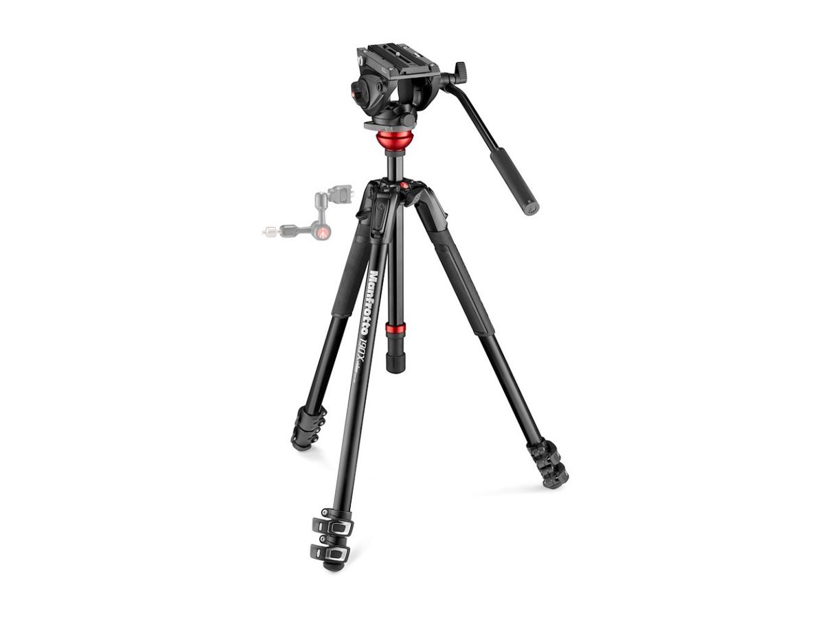 Manfrotto 500 Fluid Head w/190XV