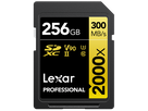 Lexar 2000x UHS-II SDXC 256GB Gold