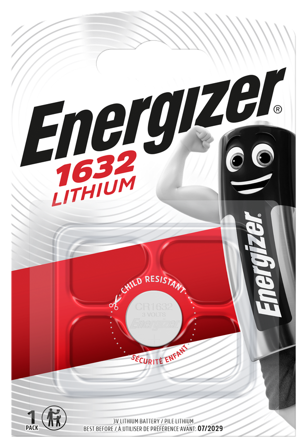 Energizer CR 1632 Lithium 3.0V FSB-1