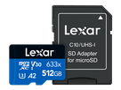 Lexar micro SDXC 100MB/s 512GB Blue m.A