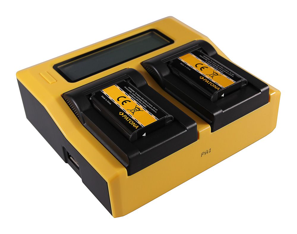 Patona Dual LCD Charger Sony NP-BX1