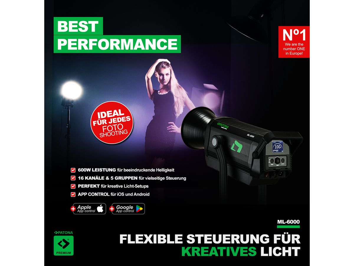 Patona Premium LED Light ML-6000