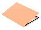 Samsung Tab S10 FE Book Cover Orange