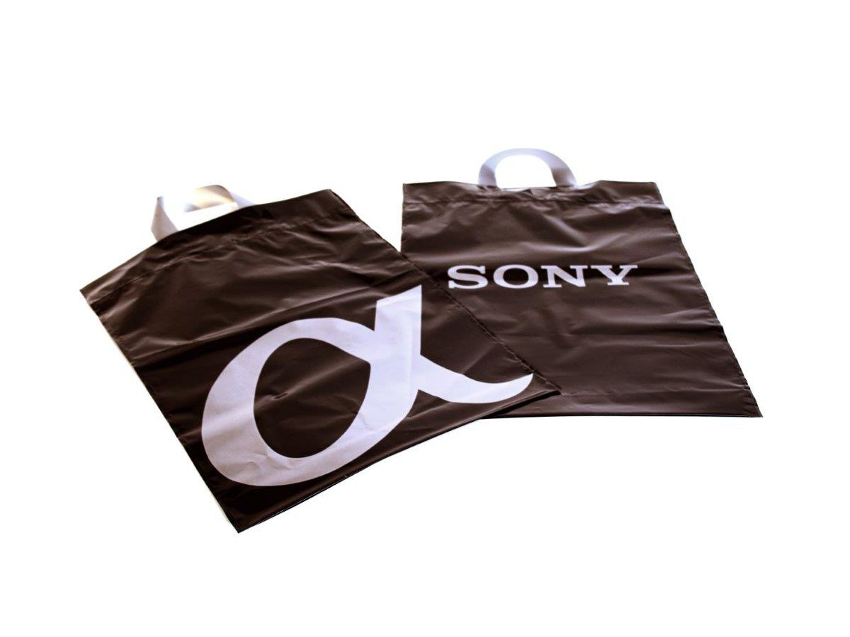 Sony "Alpha" Plastik-Tragtasche