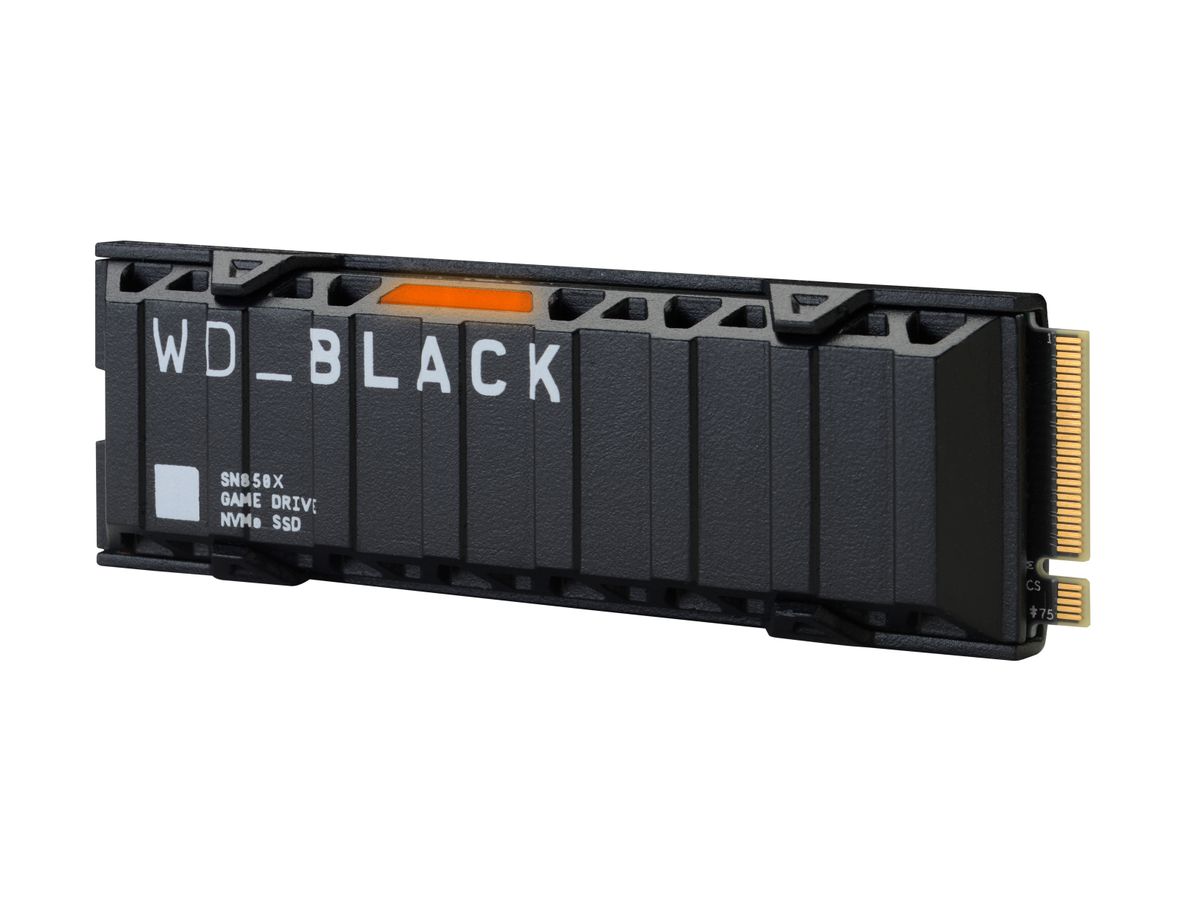 WD BLACK SN850X 1TB Heatsink