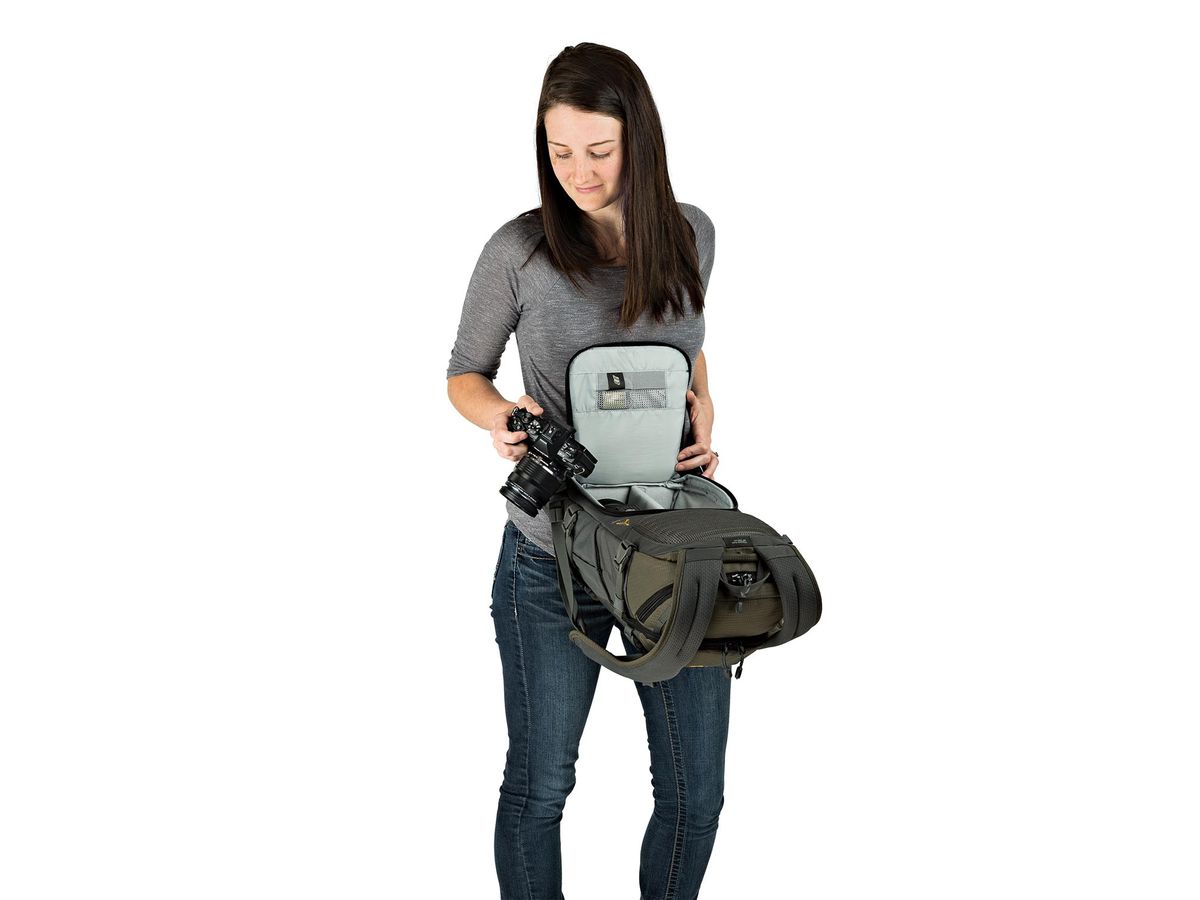 Lowepro Flipside Trek BP 250AW gris/vert