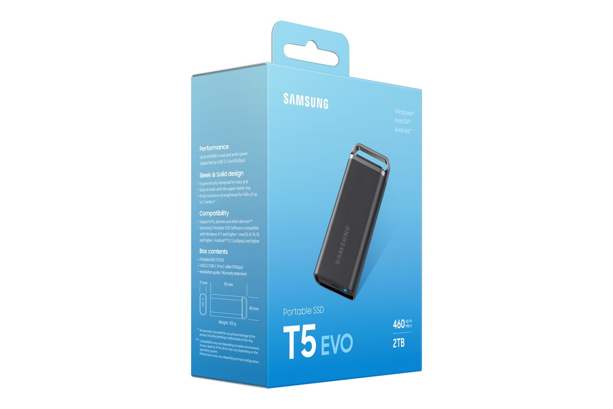 Samsung PSSD T5 EVO 2TB black