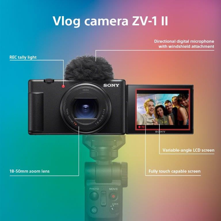 Sony Vlog Camera ZV1 Mark II 4K