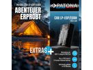 Patona LP-E6P Set Chargeur + 2 Batterie