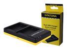 Patona Dual Ladeg. USB Panasonic BLG10