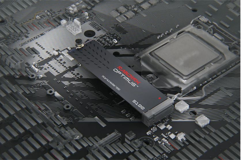 SANDISK Optimus 5100 NVMe SSD 4TB