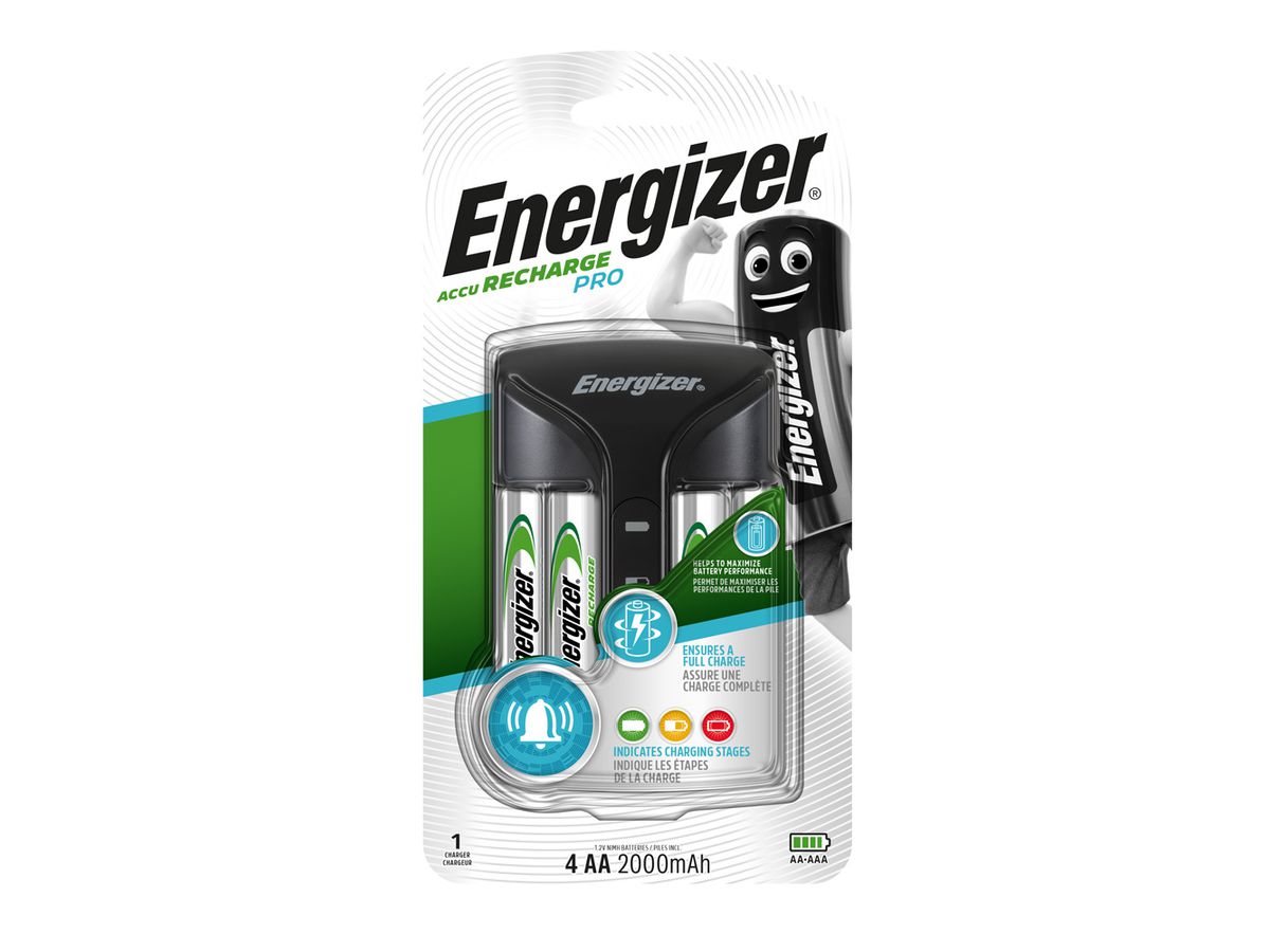 Energizer Pro Charger +4AA 2000mAh