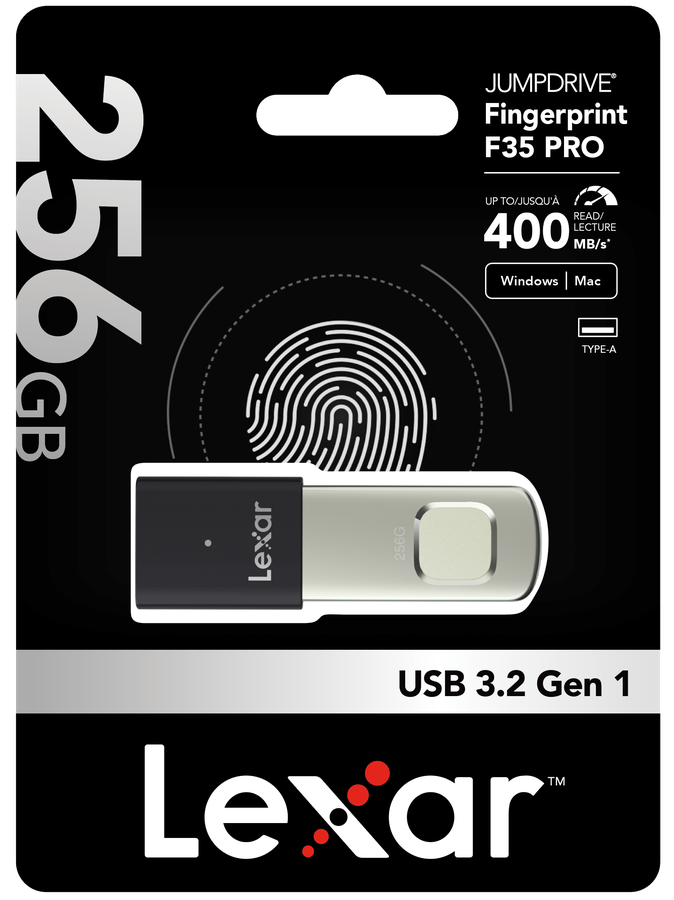 Lexar Fingerprint PRO F35 USB 3.2 256GB