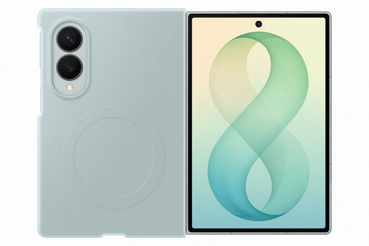 Samsung Fold 8 Silicone Magnet Pistachio