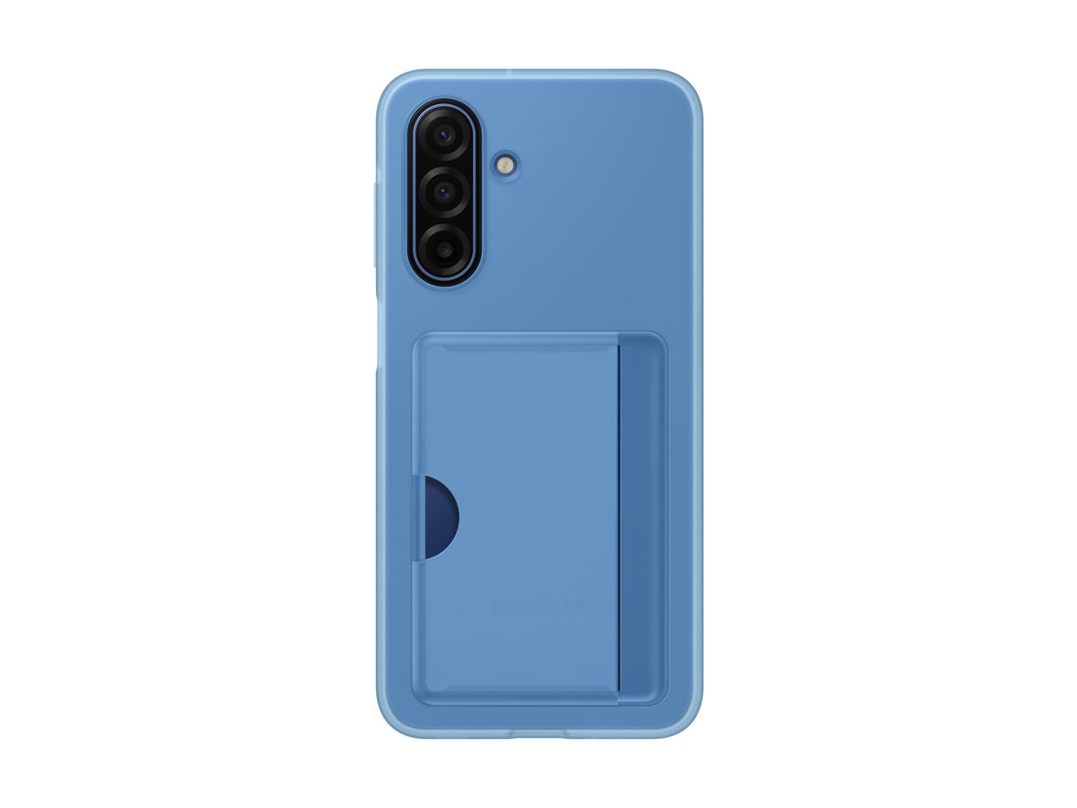 Samsung A17 Card Slot Case Blue
