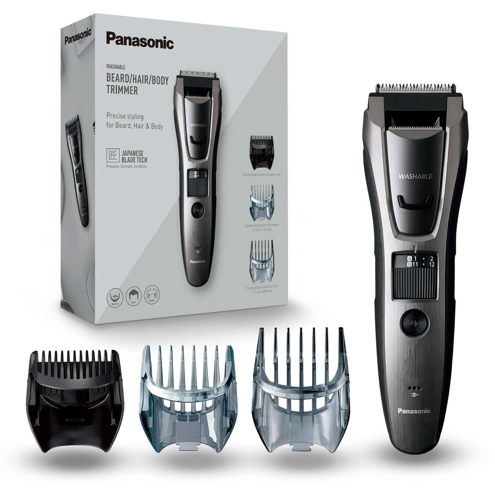 Panasonic Tondeuse barbe/cheveux GB80