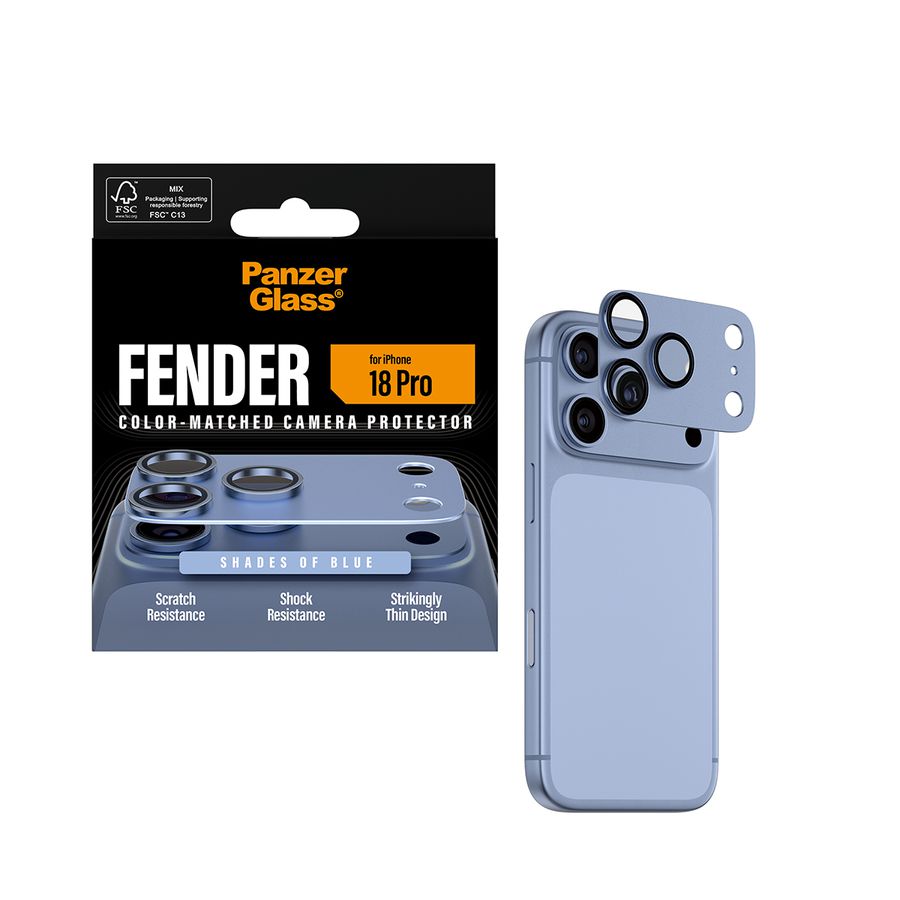 PanzerGlass iP18 Pro Kameraschutz Blue