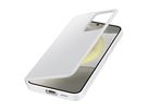 Samsung S24 Smart View Wallet Case White