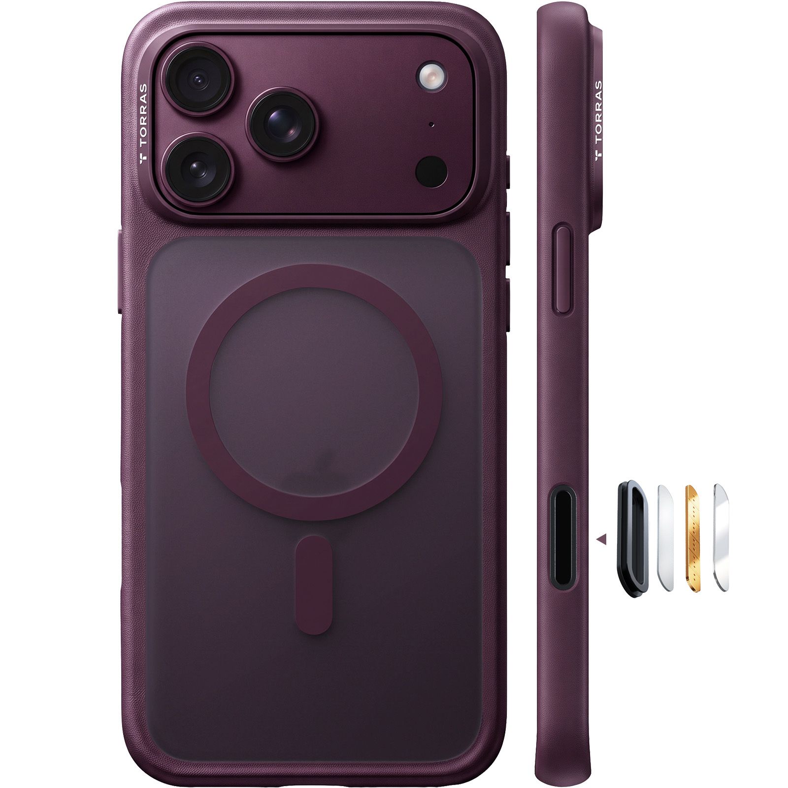 Torras Guardian-Mag iP 18 Pro Max Purple