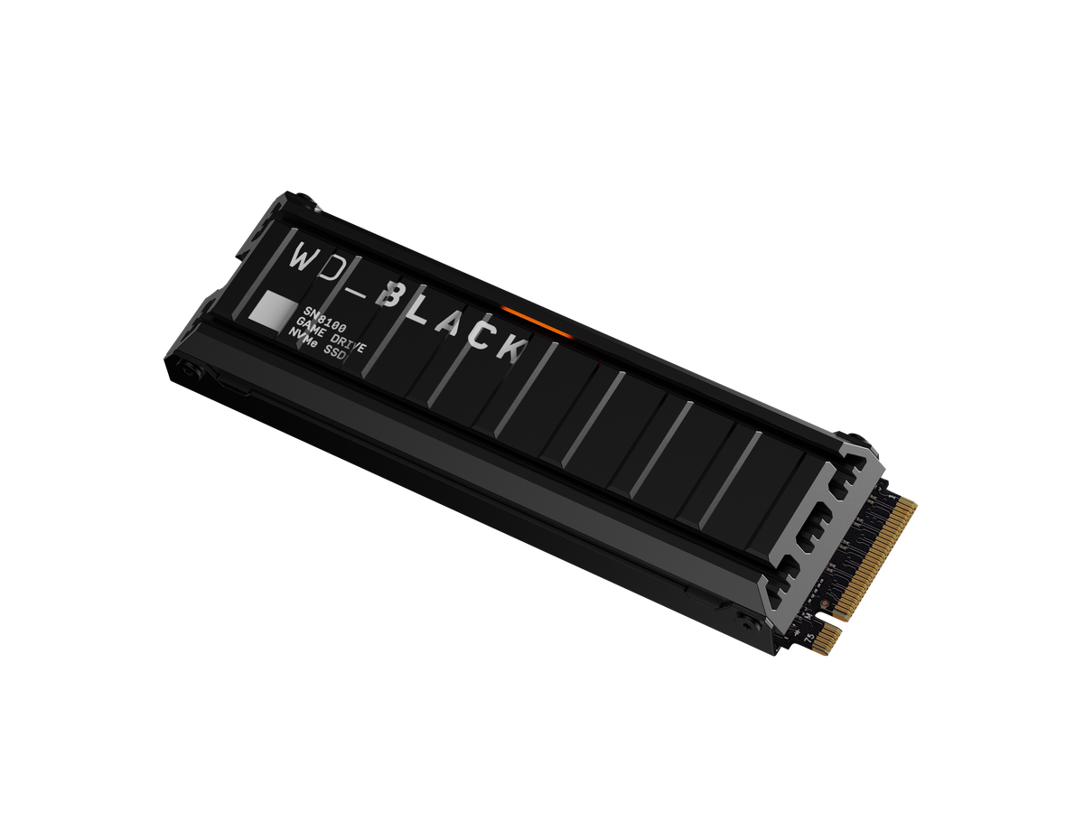 WD BLACK SN8100 SSD 4TB Heatsink