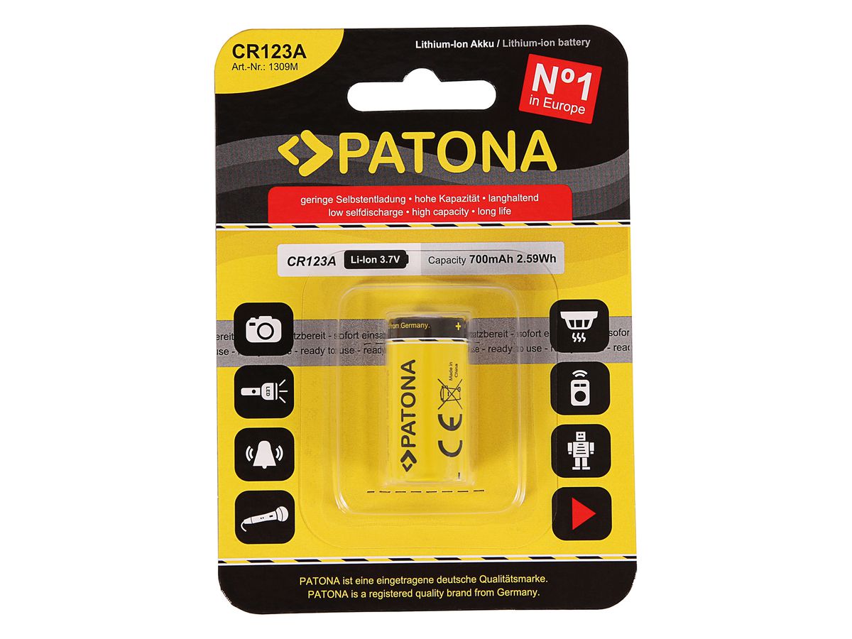 Patona Batterie CR123A