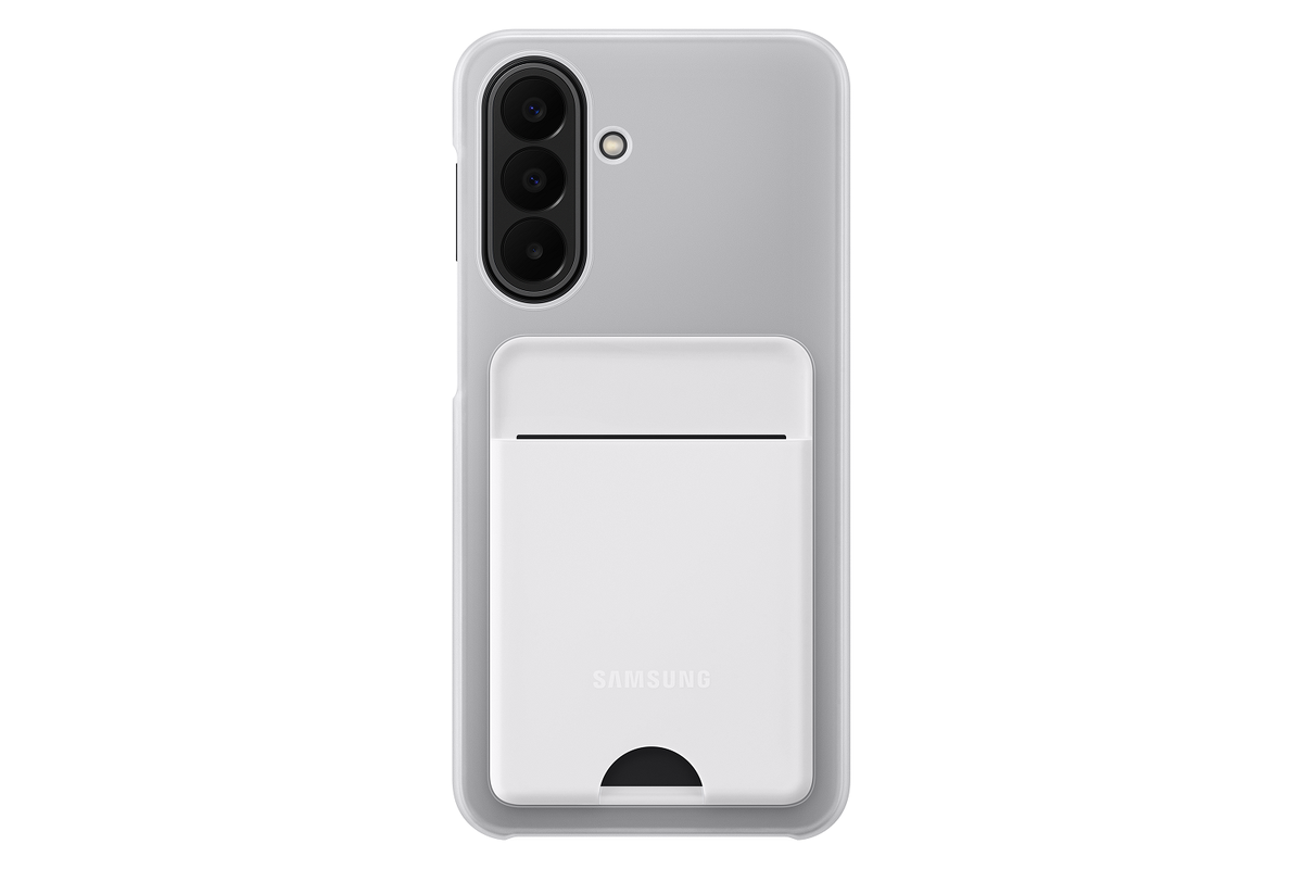 Samsung A27 Card Slot Case Light Gray