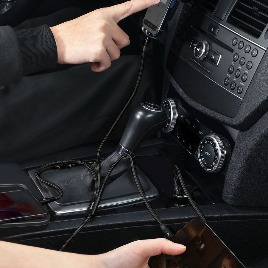 Baseus USB-C 3-in-1 Cable 1.5m Black