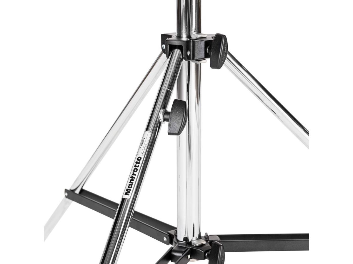 Manfrotto Heavy Duty Steel Stand Silver