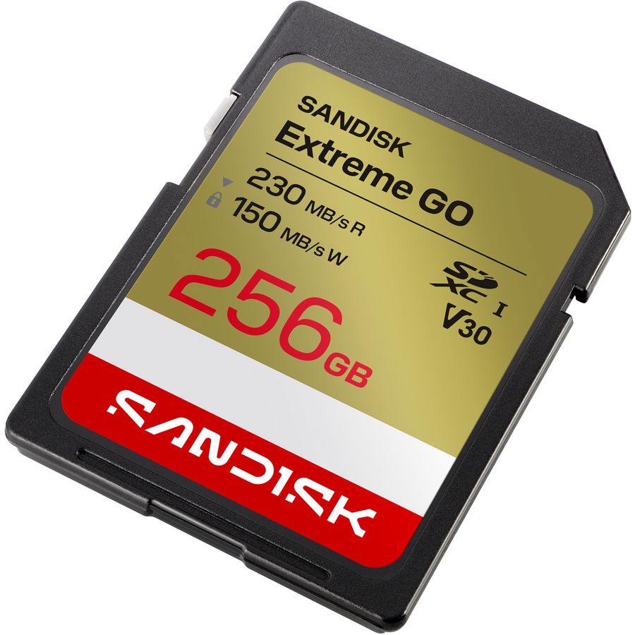 SANDISK Extreme GO 230MB/s SDXC 256GB